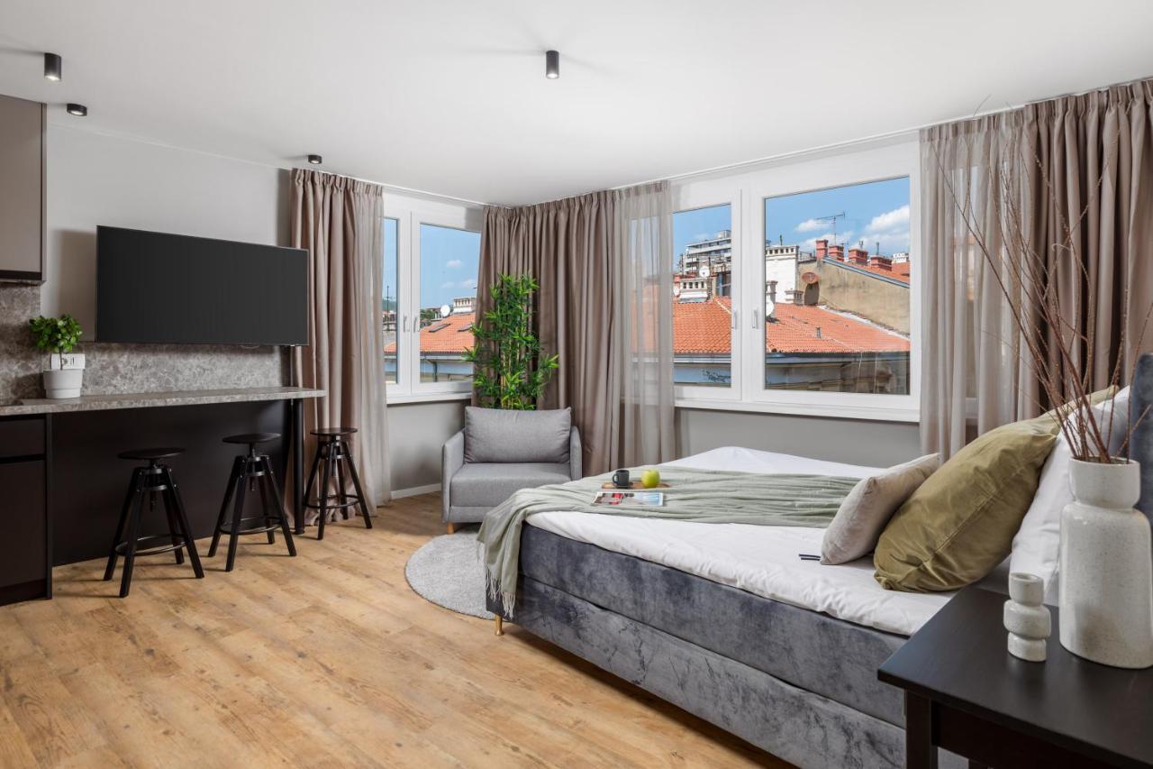 Apartments Penkala 3 里耶卡 外观 照片
